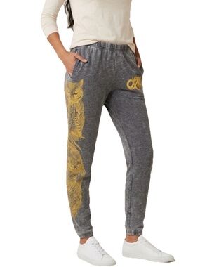 Lauren Moshi Owl Limited Quantity Women’s Grey Leggings Size Small